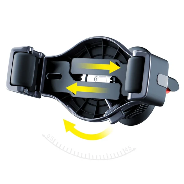 3mk Memo Hug car phone holder for air vent - blackeng