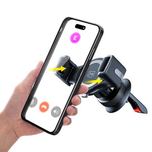 3mk Memo Hug car phone holder for air vent - blackeng