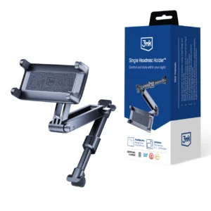 3mk Single Headrest Car phone holder for a single headrest - blackeng
