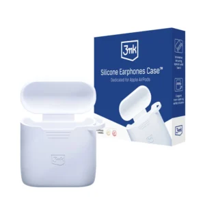 3mk Silicon AirPods Case for AirPods 2 - whiteeng