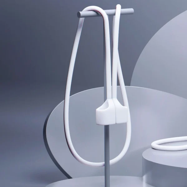 3mk Silicon AirPods Case for AirPods 2 - whiteeng