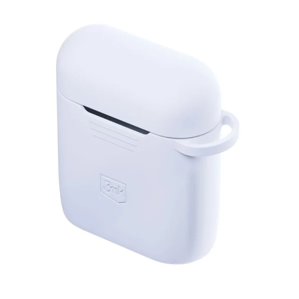 3mk Silicon AirPods Case for AirPods 2 - whiteeng