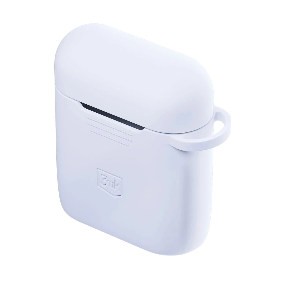 3mk Silicon AirPods Case for AirPods 2 - whiteeng