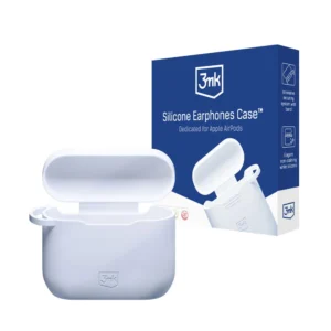 3mk Silicon AirPods Case for AirPods 3 - whiteeng