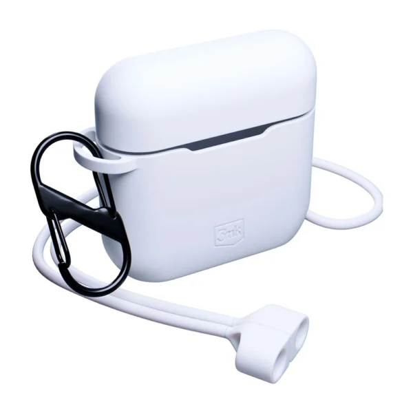 3mk Silicon AirPods Case for AirPods 3 - whiteeng