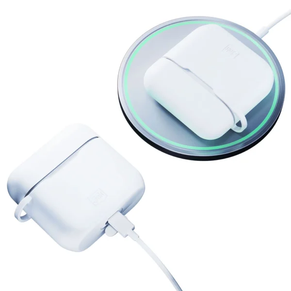 3mk Silicon AirPods Case for AirPods 3 - whiteeng