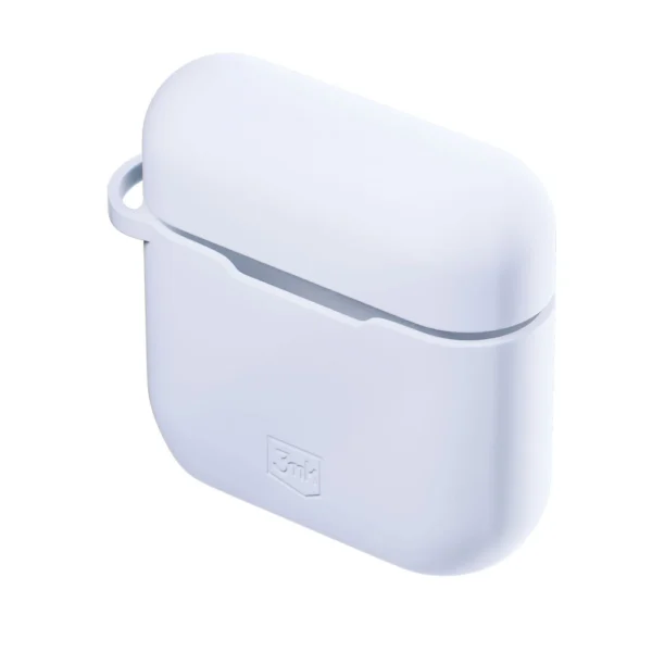 3mk Silicon AirPods Case for AirPods 3 - whiteeng