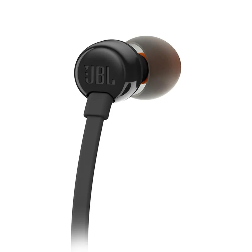 JBL Tune 110 in-ear headphones with 3.5mm mini jack and remote control - blackeng
