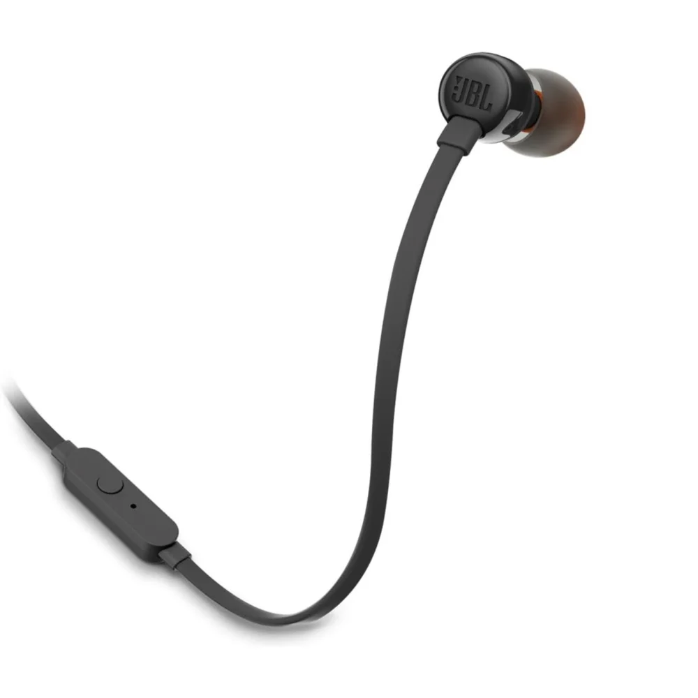 JBL Tune 110 in-ear headphones with 3.5mm mini jack and remote control - blackeng