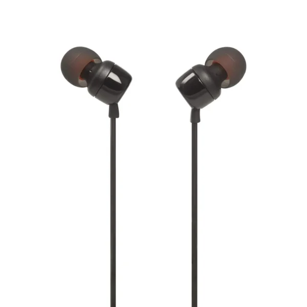 JBL Tune 110 in-ear headphones with 3.5mm mini jack and remote control - blackeng