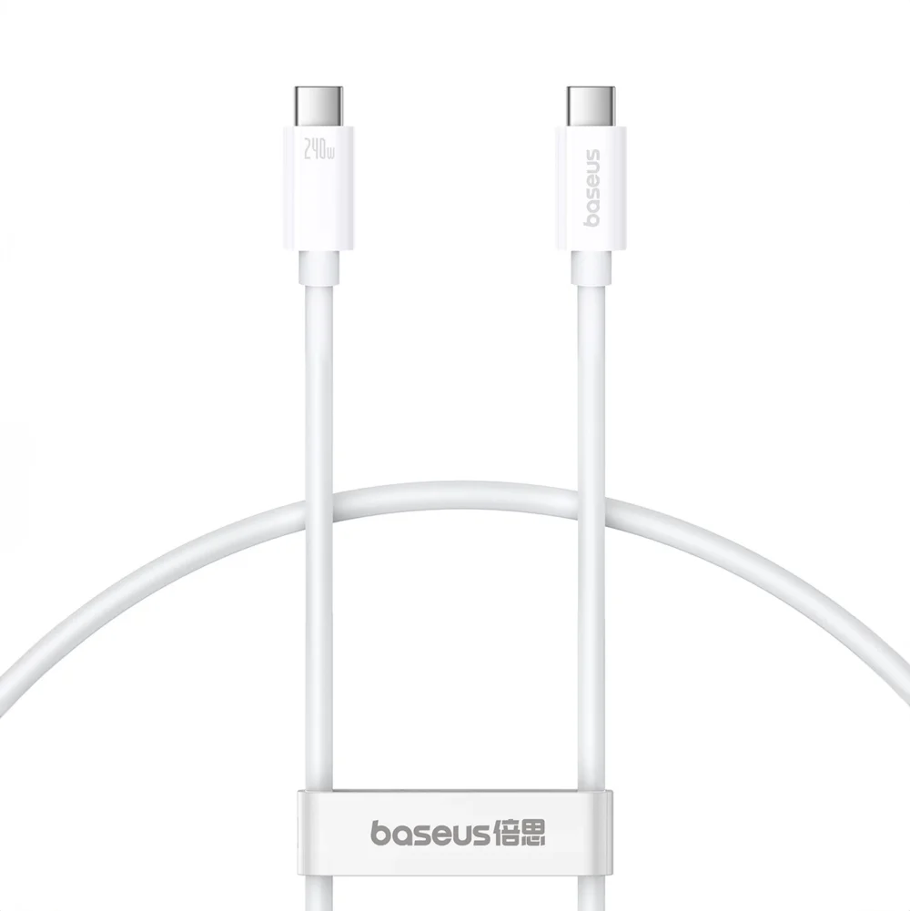 Baseus Superior 2 CB000066 USB-C / USB-C USB4 cable 240W 1.8m - whiteeng
