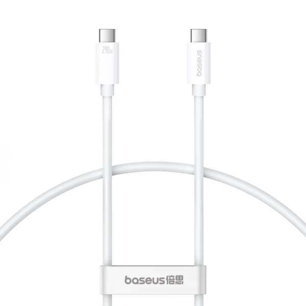 Baseus Superior 2 CB000066 USB-C / USB-C USB4 cable 240W 1.8m - whiteeng
