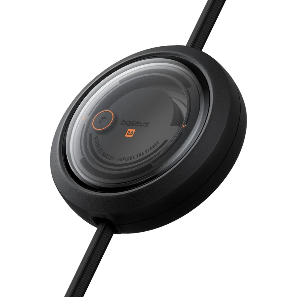 Baseus Free2Draw CB000084 retractable USB-C - Lightning / USB-C / micro USB cable 100W 1.1m - blackeng