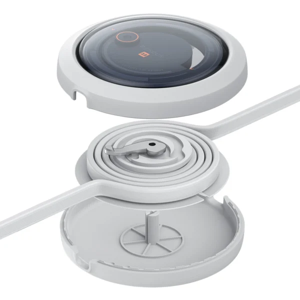 Baseus Free2Draw CB000084 retractable USB-C - Lightning / USB-C / micro USB cable 100W 1.1m - whiteeng
