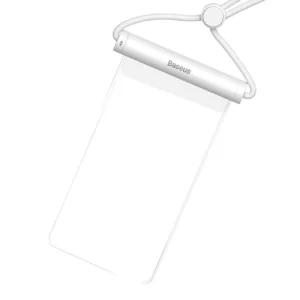 Baseus AquaGlide BS-PC030 case waterproof IPX8 with cylindrical clasp - whiteeng