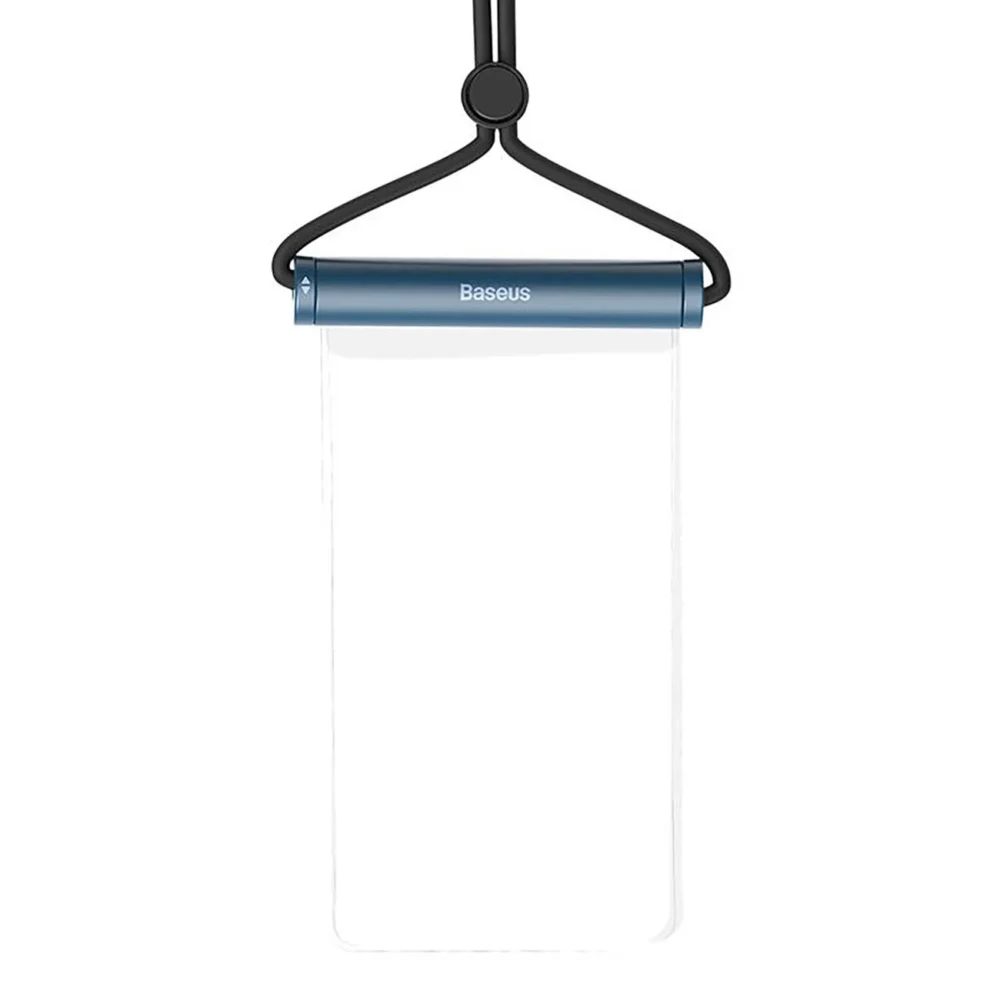 Baseus AquaGlide BS-PC030 case, waterproof IPX8, with cylindrical clasp - blueeng