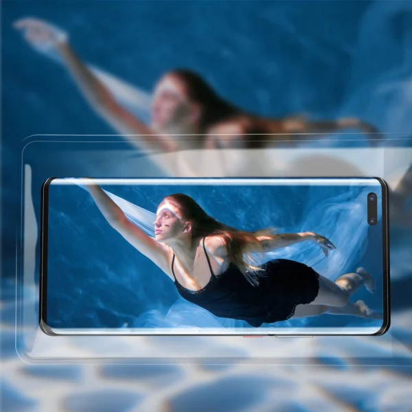 Baseus AquaGlide BS-PC030 case, waterproof IPX8, with cylindrical clasp - blueeng