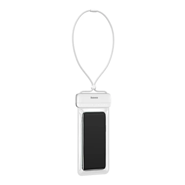 Baseus AquaGlide BS-PC029 case waterproof IPX8 with Slide Lock system - whiteeng