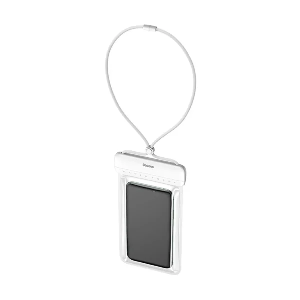 Baseus AquaGlide BS-PC029 case waterproof IPX8 with Slide Lock system - whiteeng