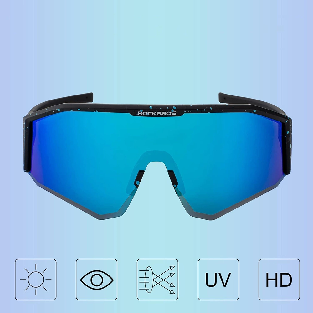 Rockbros SP297 polarizing cycling glasses - blackeng