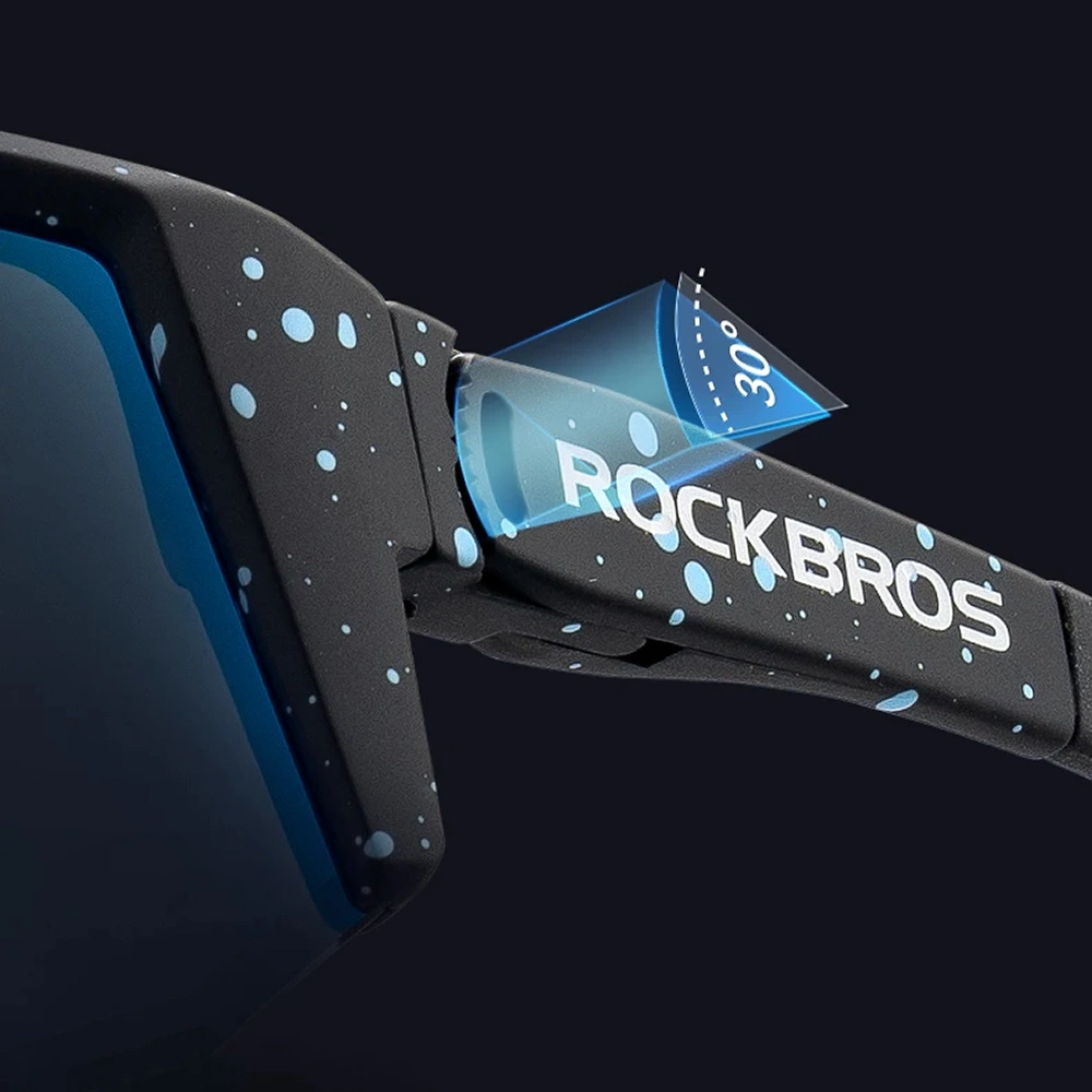 Rockbros SP297 polarizing cycling glasses - blackeng