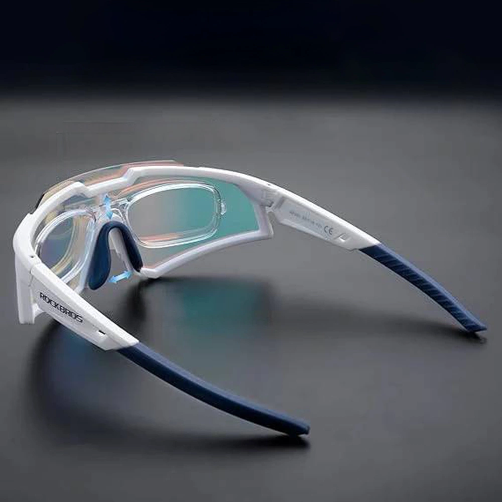Rockbros SP297 polarizing cycling glasses - whiteeng