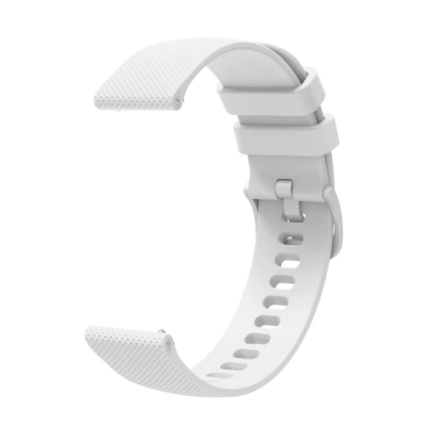 Silicone Strap for Huawei Watch GT2 / GT3 42mm - Whiteeng