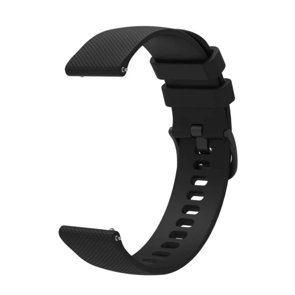 Silicone Strap for Huawei Watch GT2 / GT3 42mm - Blackeng