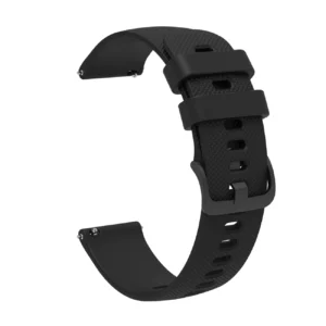 Silicone Strap for Huawei Watch GT2 / GT3 42mm - Blackeng