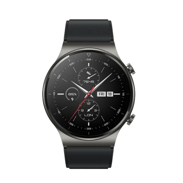 Silicone Strap for Huawei Watch GT 2 / 3 / 4 / 2 Pro / 3 Pro / 4 Pro / GT 2e - Blackeng
