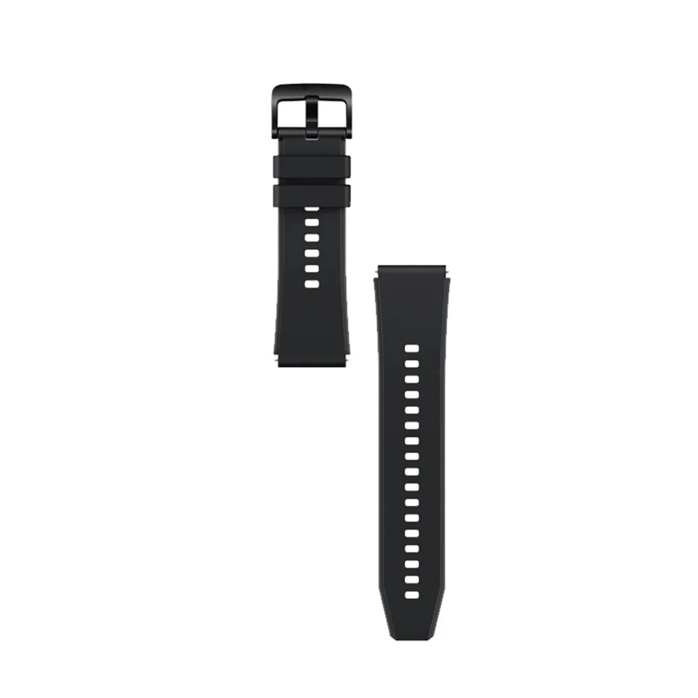 Silicone Strap for Huawei Watch GT 2 / 3 / 4 / 2 Pro / 3 Pro / 4 Pro / GT 2e - Blackeng