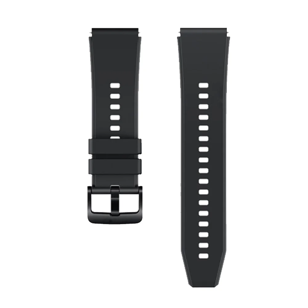 Silicone Strap for Huawei Watch GT 2 / 3 / 4 / 2 Pro / 3 Pro / 4 Pro / GT 2e - Blackeng