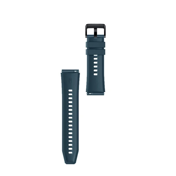 Silicone Strap for Huawei Watch GT 2 / 3 / 4 / 2 Pro / 3 Pro / 4 Pro / GT 2e - Dark Greeneng