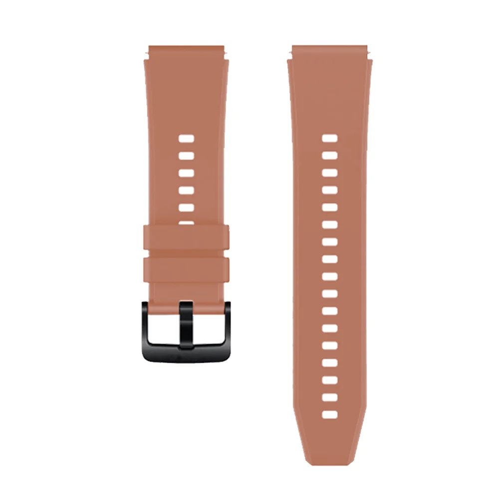 Silicone strap for Huawei Watch GT 2 / 3 / 4 / 2 Pro / 3 Pro / 4 Pro / GT 2e - burgundyeng