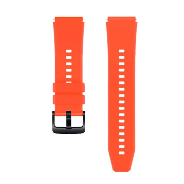 Silicone Strap for Huawei Watch GT 2 / 3 / 4 / 2 Pro / 3 Pro / 4 Pro / GT 2e - Orangeeng