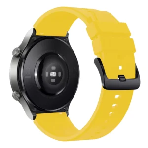 Silicone Strap for Huawei Watch GT 2 / 3 / 4 / 2 Pro / 3 Pro / 4 Pro / GT 2e - Yelloweng