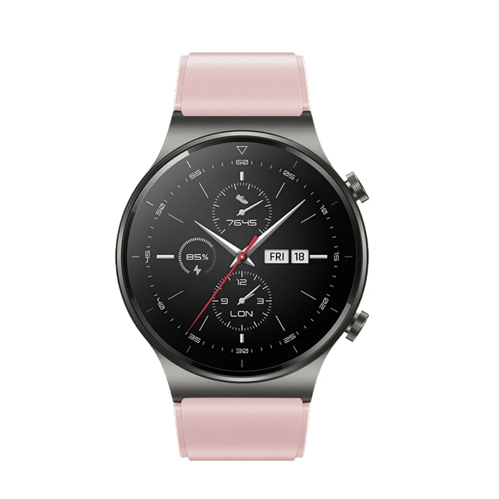 Silicone strap for Huawei Watch GT 2 / 3 / 4 / 2 Pro / 3 Pro / 4 Pro / GT 2e - powdereng