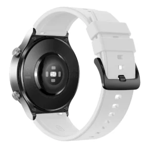 Silicone Strap for Huawei Watch GT 2 / 3 / 4 / 2 Pro / 3 Pro / 4 Pro / GT 2e - Whiteeng
