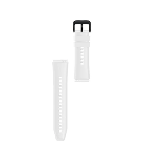 Silicone Strap for Huawei Watch GT 2 / 3 / 4 / 2 Pro / 3 Pro / 4 Pro / GT 2e - Whiteeng