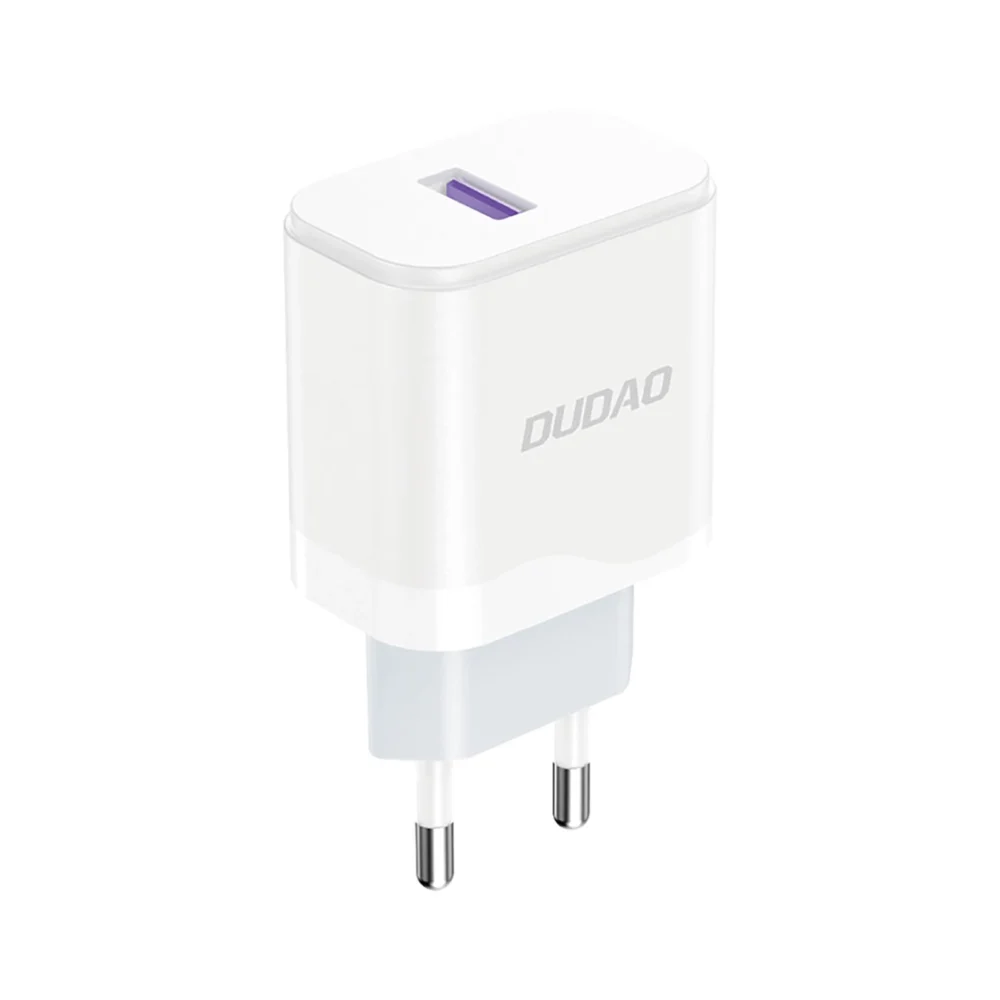 Dudao A20EU USB-A 18W network charger - whiteeng