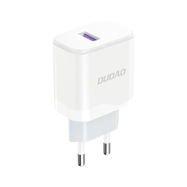 Dudao A20EU USB-A 18W network charger - whiteeng