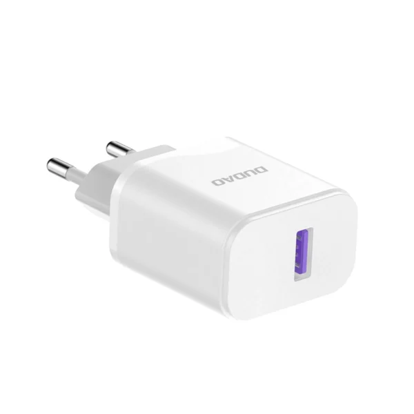 Dudao A20EU USB-A 18W network charger - whiteeng
