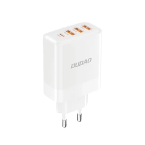 Dudao A5HEU network charger 3x USB-A 1x USB-C PD20W - whiteeng
