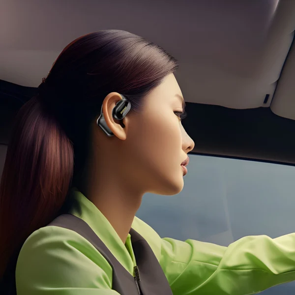 OWS Dudao U4A Bluetooth 5.3 IPX5 business headset - blackeng