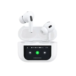 Dudao U19 in-ear TWS wireless Bluetooth 5.3 headphones with LED display - whiteeng