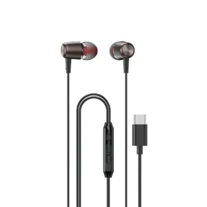 Dudao X1PROT In-Ear Wired USB-C Headphones 1.2m - Blackeng