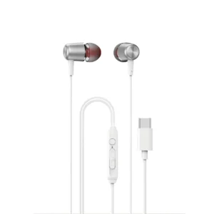 Dudao X1PROT In-Ear Wired USB-C Headphones 1.2m - Whiteeng