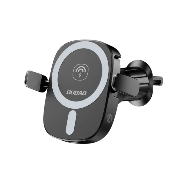 Dudao FW11 Car Phone Holder with 15W Inductive Charger for Air Vent/Cockpit - Blackeng