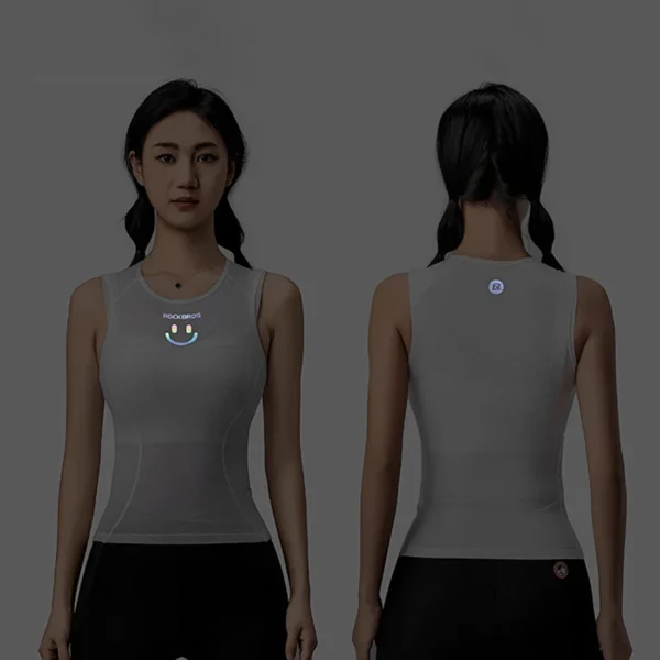 Rockbros YDBX001 women's quick-drying cycling vest XL / XXL - whiteeng