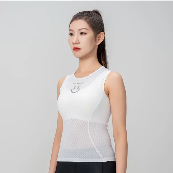 Rockbros YDBX001 women's quick-drying cycling vest XL / XXL - whiteeng